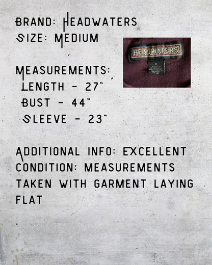 Vintage 90s “Bass Classics” Embroidered Maroon Sweatshirt - Medium