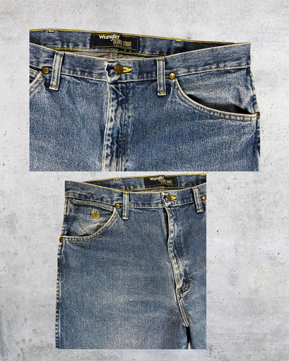 Vintage Wrangler Blue Jeans – 35x34