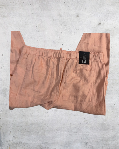 GAP Easy Linen Blend Pants - Large