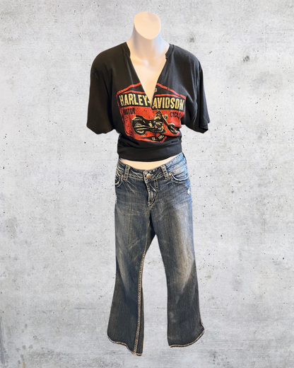 Classic Silver Bootcut Jeans  - 31 x 30