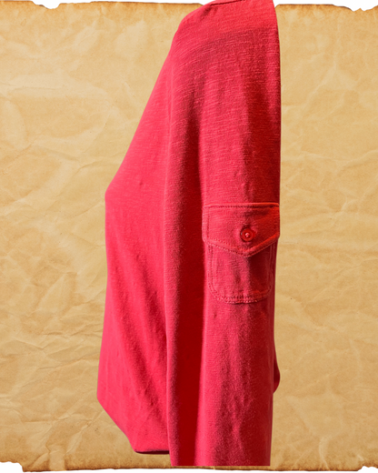 Red Eddie Bauer Top - Petite Small