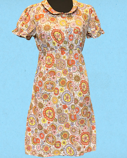 Floral Mini Dress - Medium