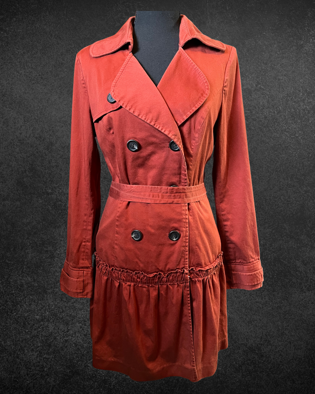 Rusty Ruffles Trench - Medium
