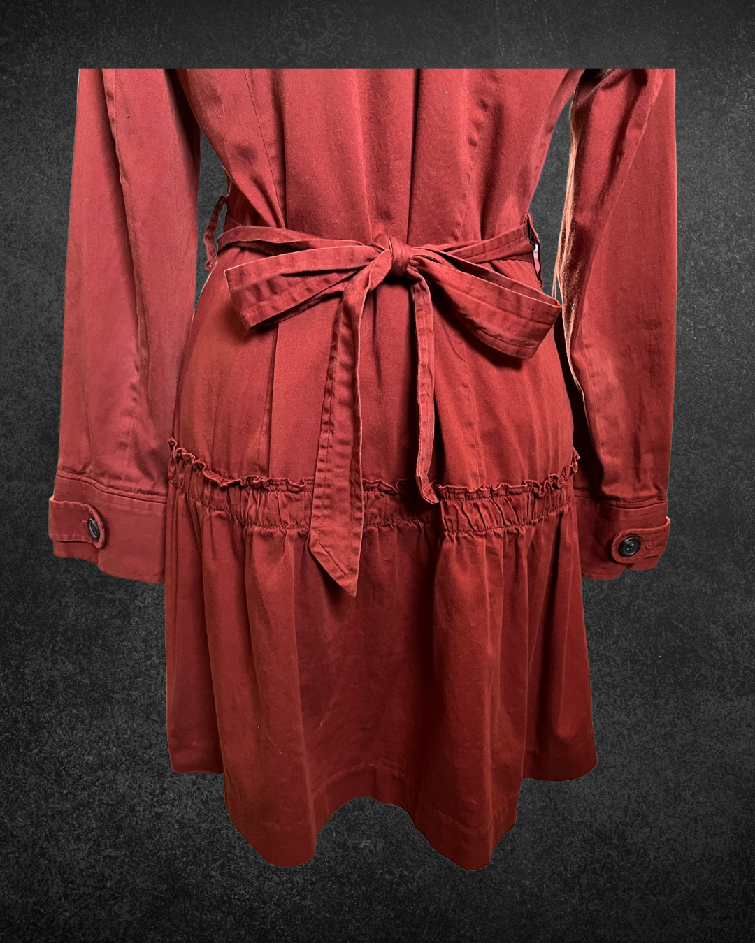 Rusty Ruffles Trench - Medium