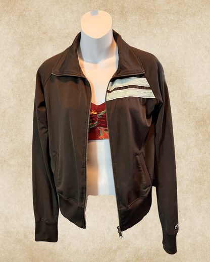 Retro Stripe Track Jacket - Small