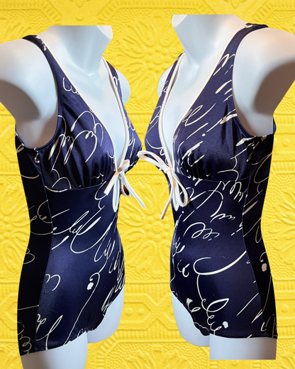 Scripted Siren Swimsuit- Size 12