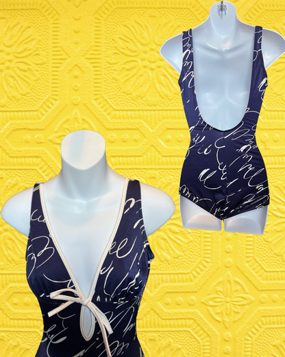 Scripted Siren Swimsuit- Size 12