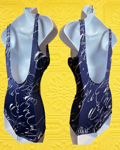 Scripted Siren Swimsuit- Size 12
