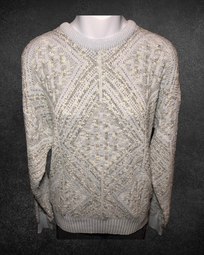Diamond Stitch Pullover - Medium