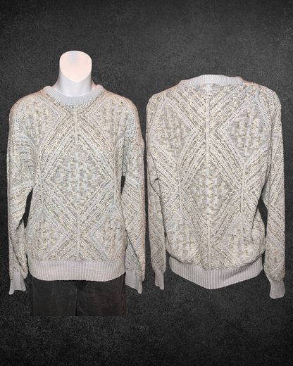 Diamond Stitch Pullover - Medium
