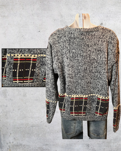 Festive Patchwork Cardigan - Medium
