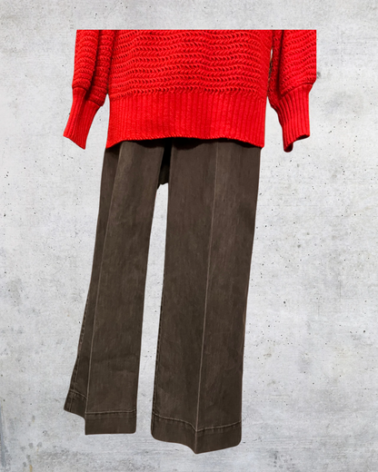 Lee Stretch Wide-Leg Pants