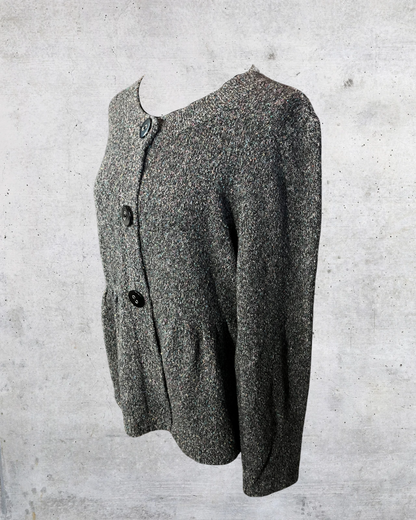 Buttoned-Up Cozy Classic - Large