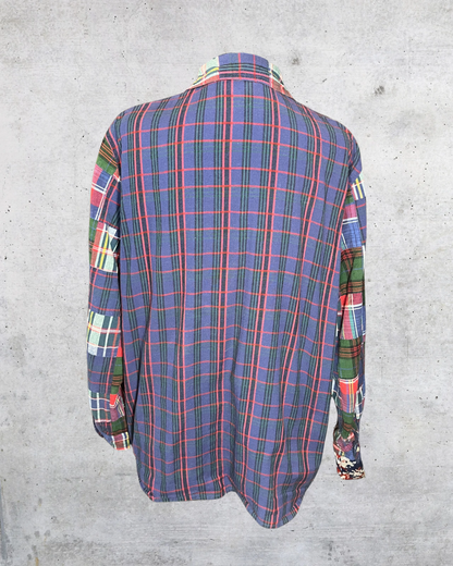 Patchwork Rebel Flannel - Large