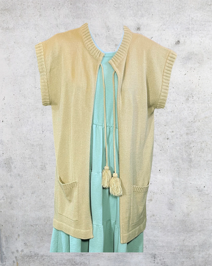 Vintage Tassel Dreams Cardigan - Medium