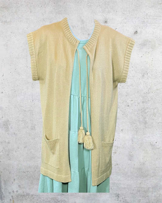 Vintage Tassel Dreams Cardigan - Medium