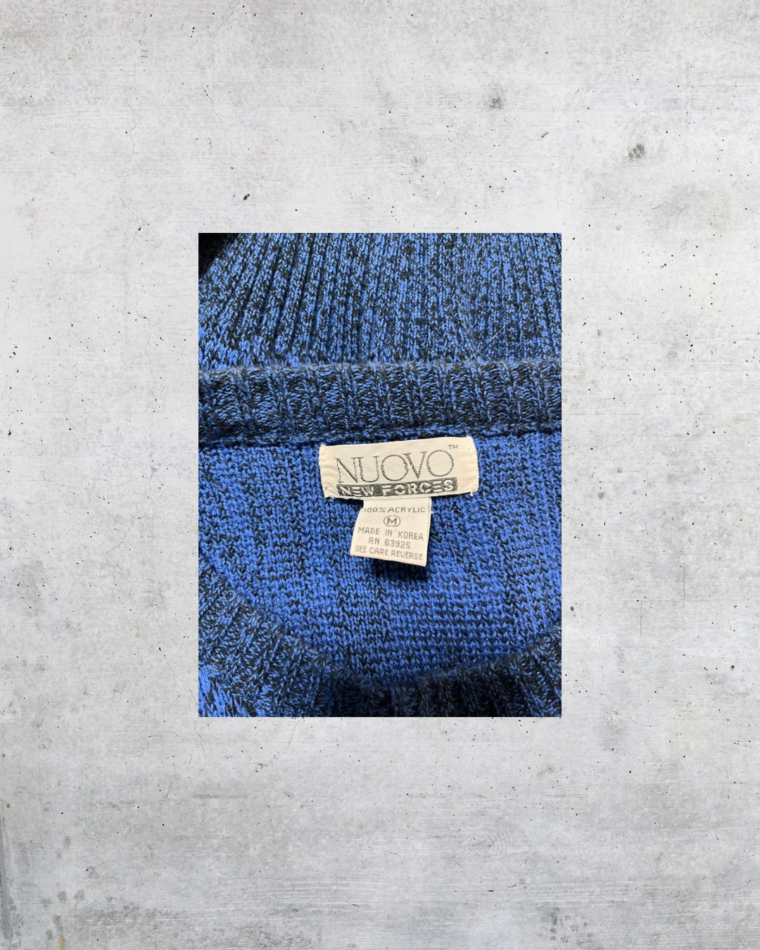 Nuovo New Forces Vintage Sweater - Medium