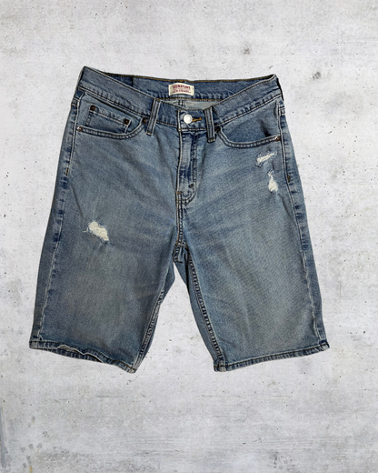 Levi’s Signature Distressed Denim Shorts - Size 28