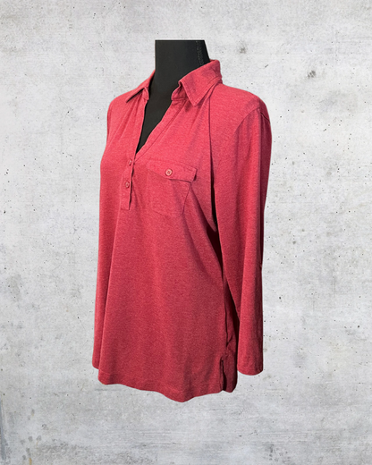 Roll With It Henley - Large