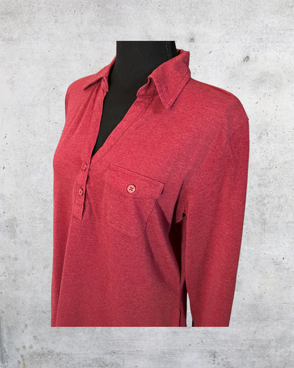 Roll With It Henley - Large