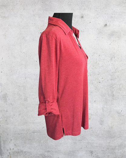 Roll With It Henley - Large