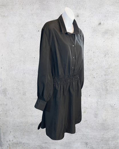 Free Assembly Black Shirt Dress - XXL