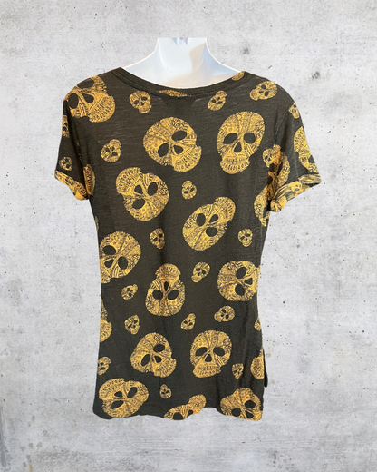 Golden Skulls Tee - Small