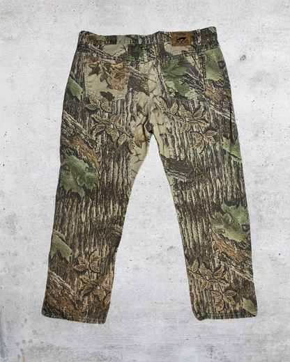 Duxbak RealTree Camo Carpenter Pants - 40 X 32