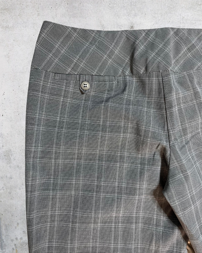Power Plaid Low-Rise Pants - Size 11