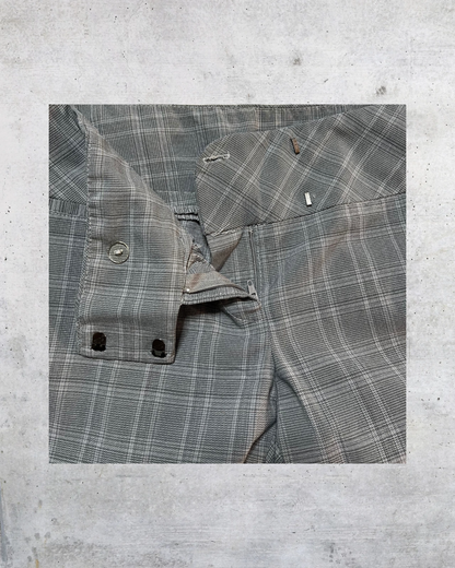 Power Plaid Low-Rise Pants - Size 11