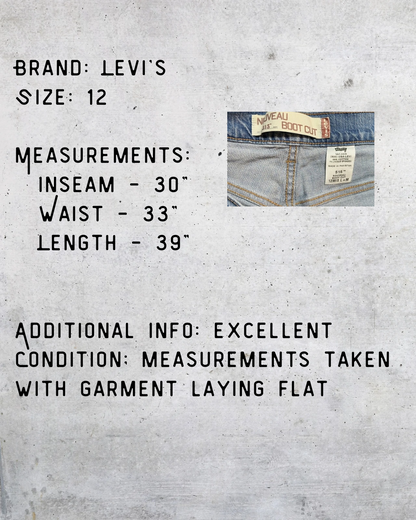 Levi’s Nouveau Bootcut Jeans - Size 12