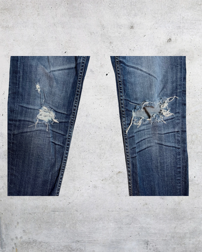 Vigoss “The Boyfriend” Distressed Skinny Jeans - Size 5