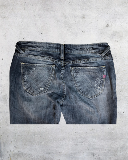 Vigoss “The Boyfriend” Distressed Skinny Jeans - Size 5