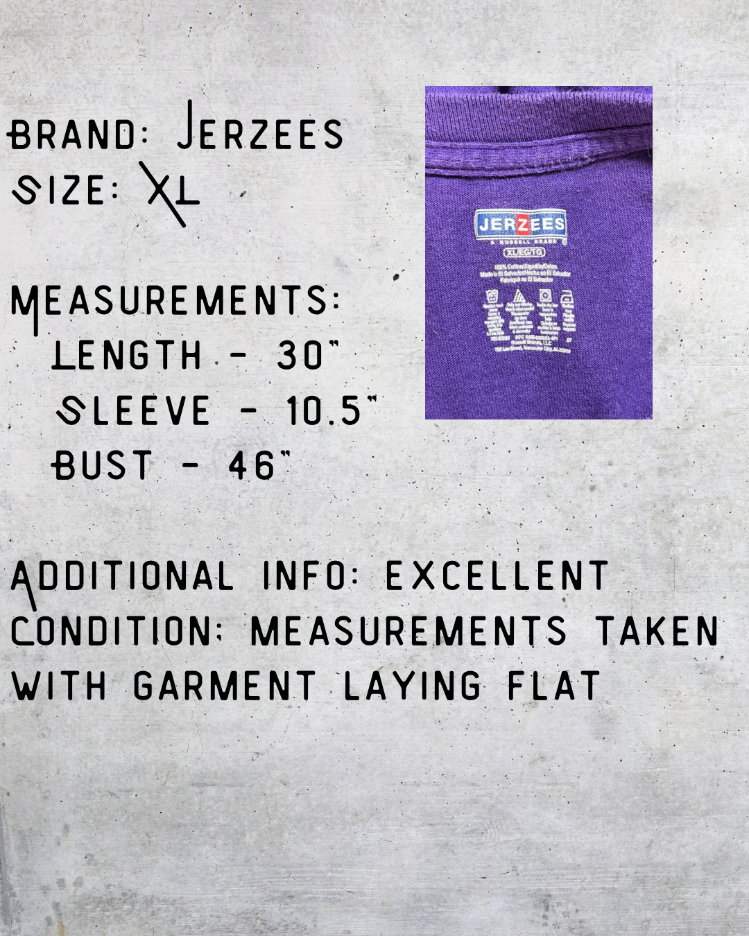 Purple Skull Garden Tee - XL
