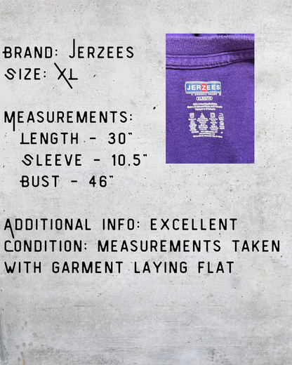 Purple Skull Garden Tee - XL