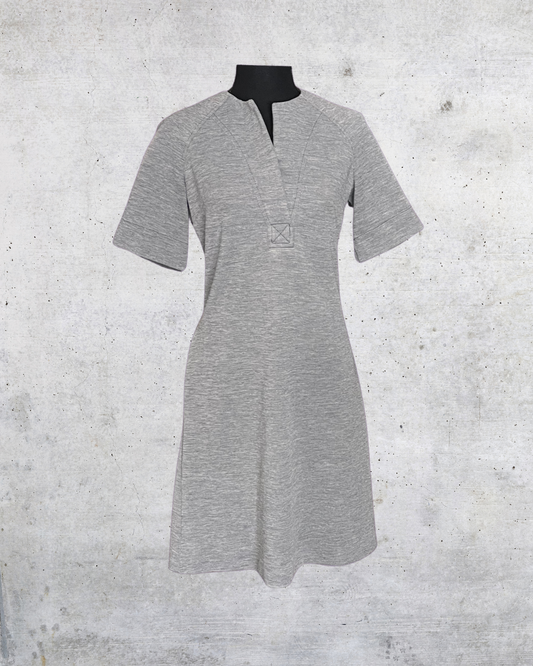 Vintage Gray Verona Dress - Size 8