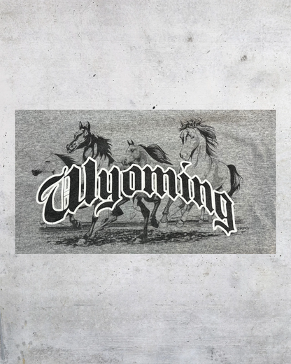 Wyoming Horse Tee - Medium