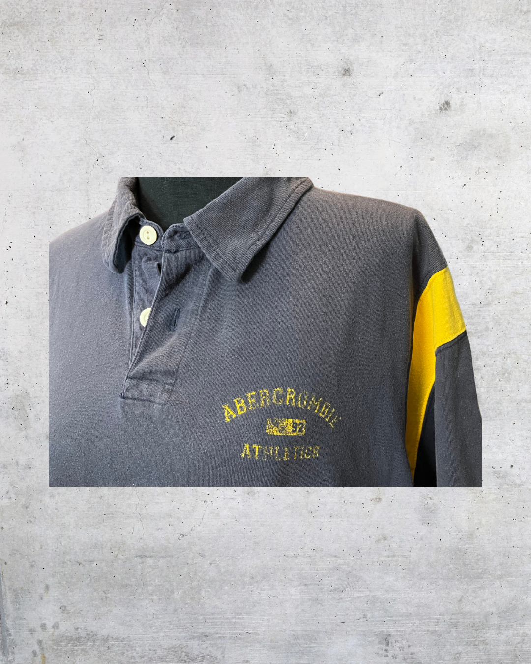 Abercrombie & Fitch Navy Polo