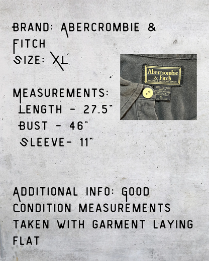 Abercrombie & Fitch Navy Polo