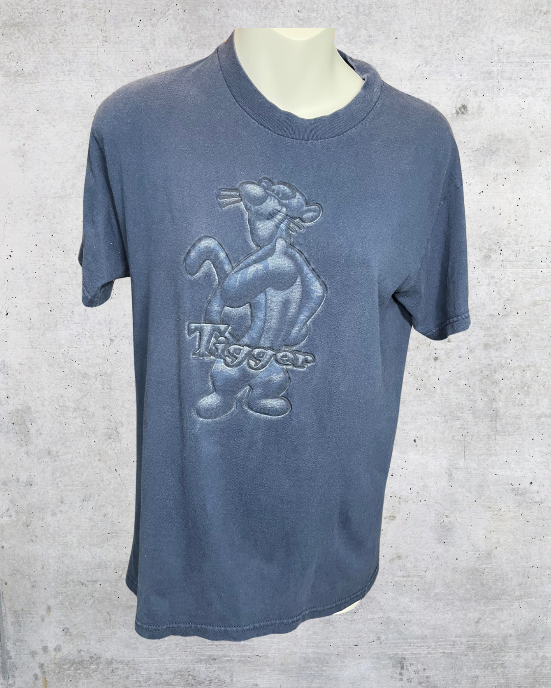 Vintage Disney Store Embossed Tigger Tee