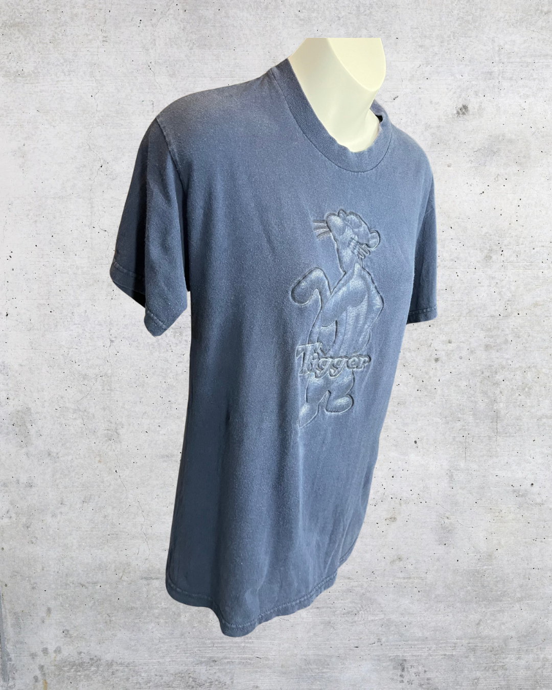 Vintage Disney Store Embossed Tigger Tee