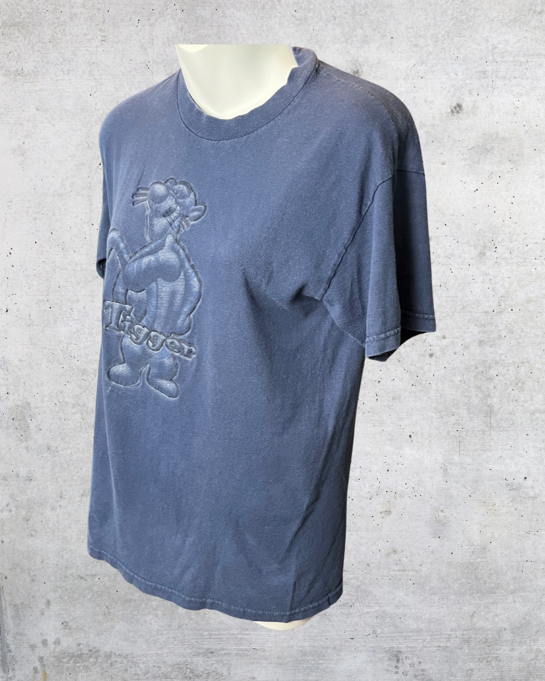 Vintage Disney Store Embossed Tigger Tee