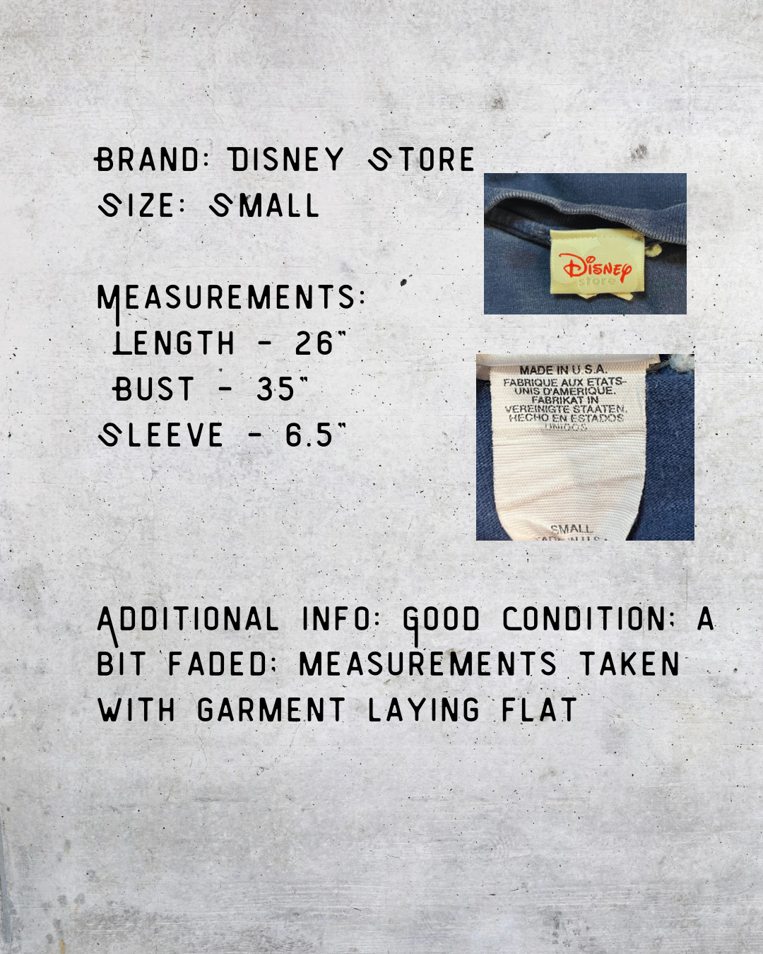 Vintage Disney Store Embossed Tigger Tee