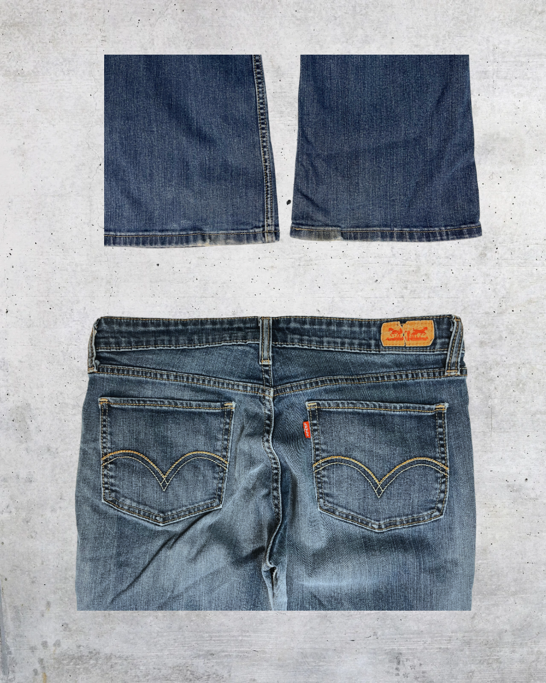 Levi’s Low-Rise Bootcut Jeans Y2K