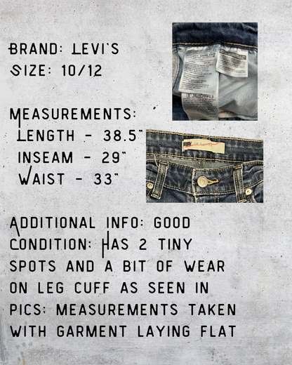 Levi’s Low-Rise Bootcut Jeans Y2K
