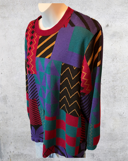 Retro Rhythm Sweater