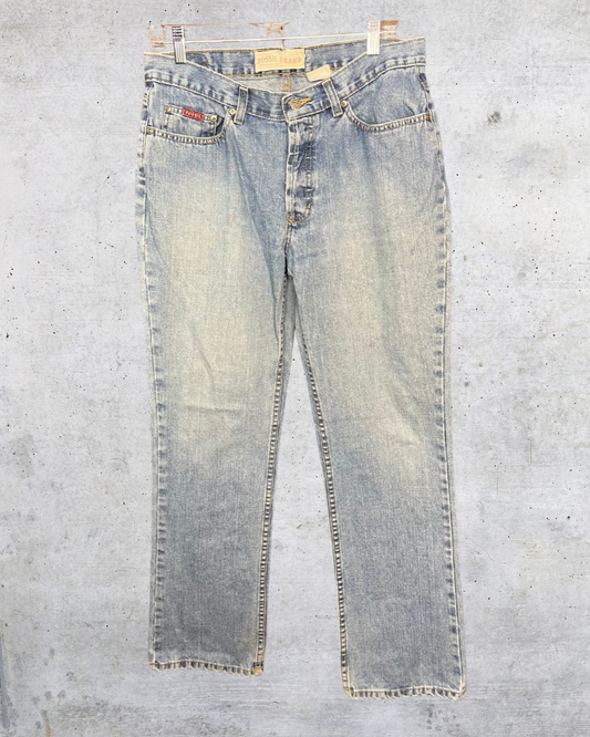 Fossil Brand Vintage Button-Fly Jeans