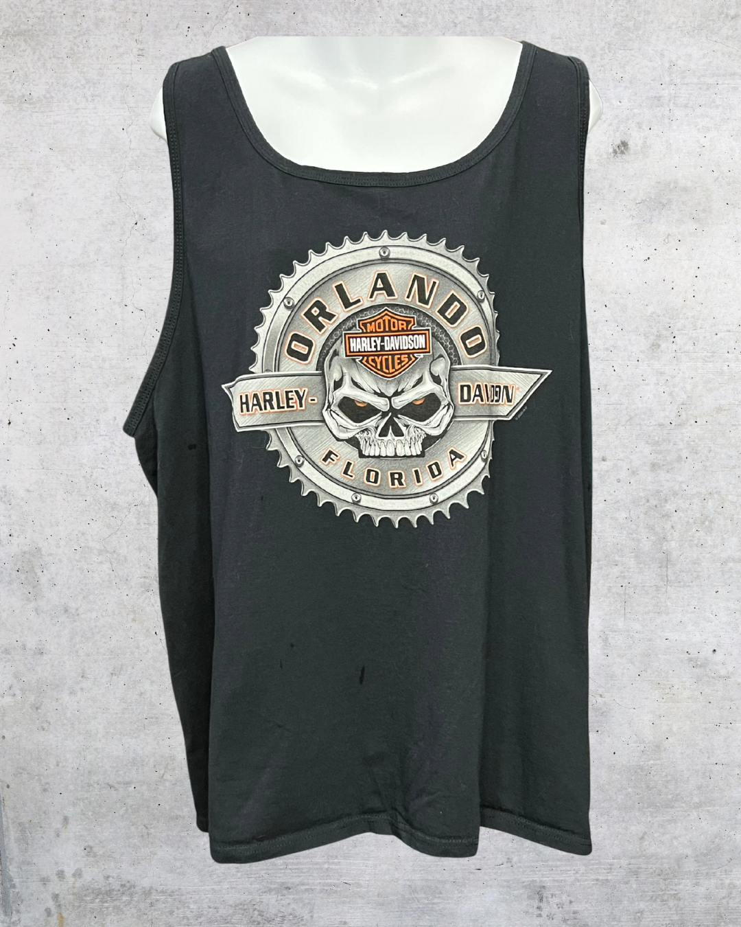 Orlando Harley Davidson Skull Tank