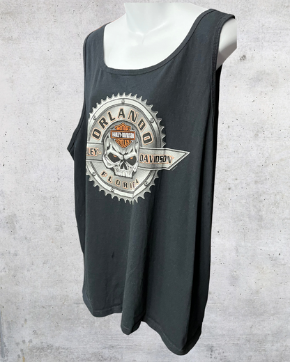 Orlando Harley Davidson Skull Tank