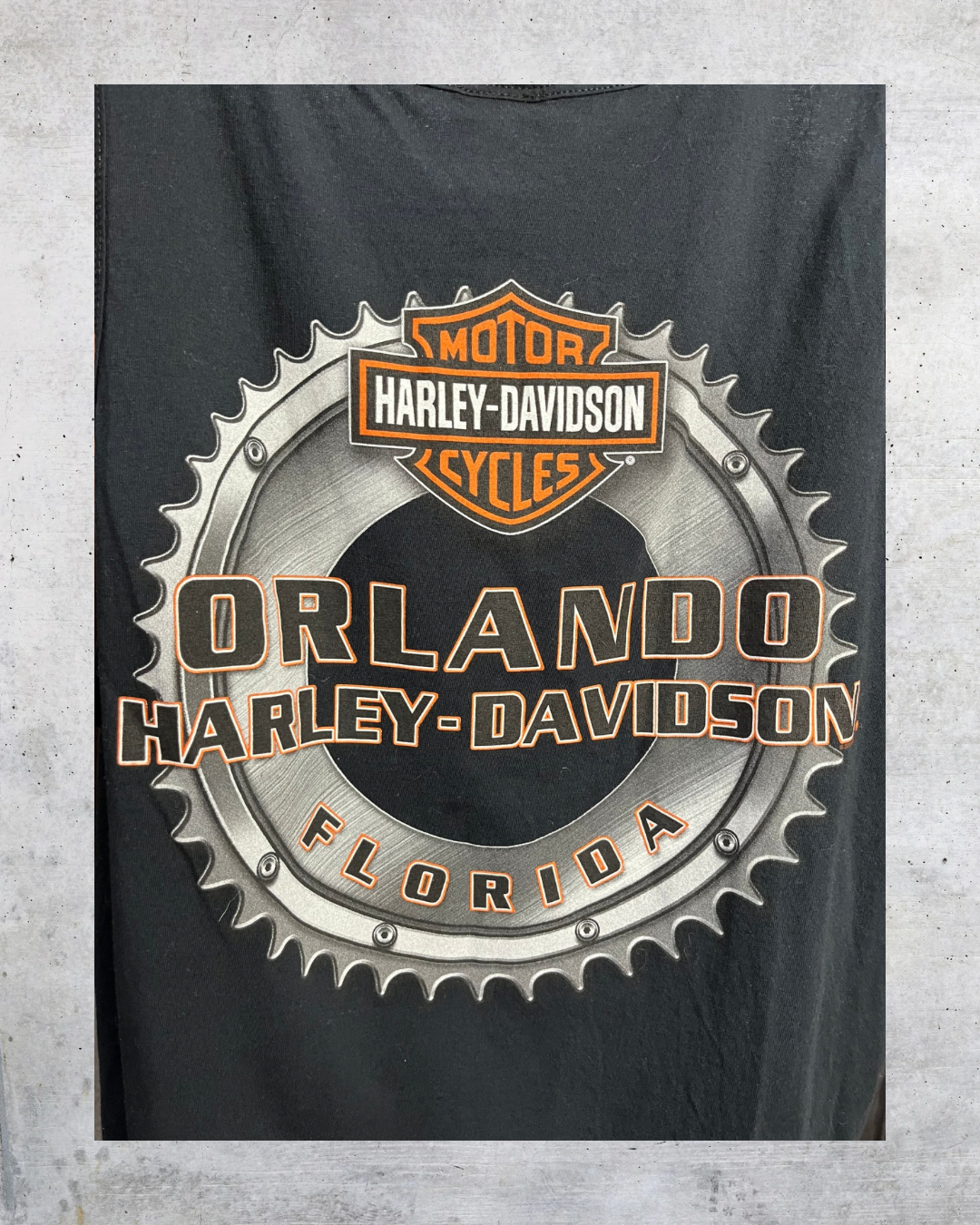 Orlando Harley Davidson Skull Tank